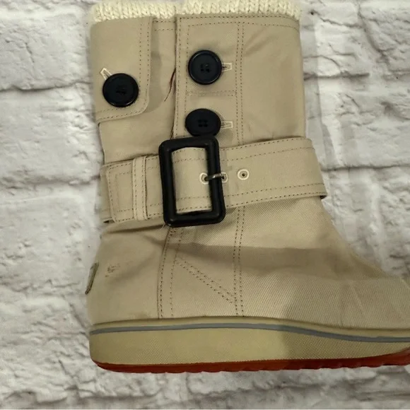 Sorel Milano Breve NL1741-102 Boot Women's 5.5 Beige Off White Waterproof - Picture 4 of 9